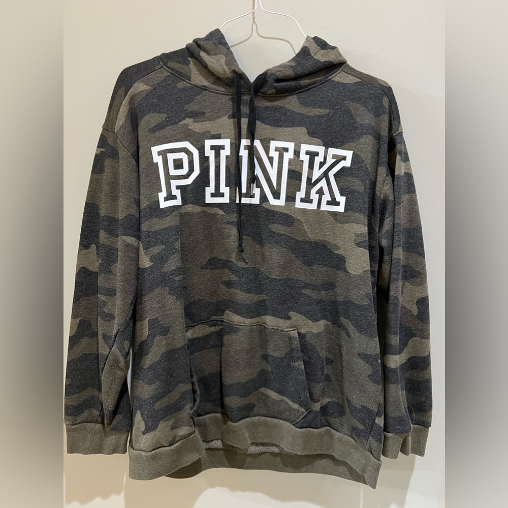 PINK camo sweatshirt
